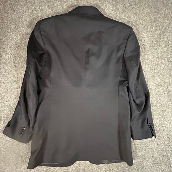 Adolfo 2pc Suit Super 120's 100% Wool Sport Coat Blazer Made in Italy 40R 34W - Picture 4 of 16